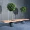 banc de jardin - Romeo & Juliet