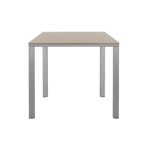table carre - Mystral cramique gris  
