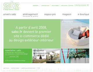 maquette site sabz