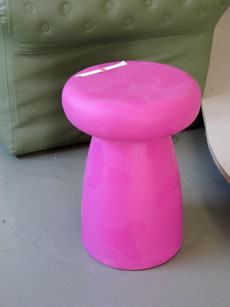 Tabouret lumineux Porcino Light