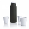 carafe et gobelets - Carafe & tumblers - noir et blanc