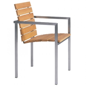 fauteuil bridge - Natal Teak Wim Segers