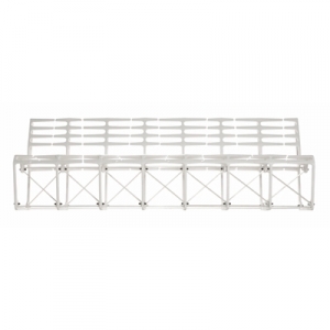 banc de jardin linaire - Ghisa Matteo Borghi