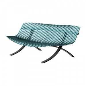 banc de jardin - pitement savane - Charivari Juliette Liberman