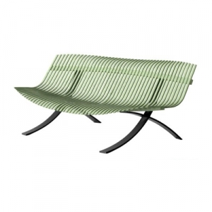 banc de jardin - pitement savane - Charivari Juliette Liberman