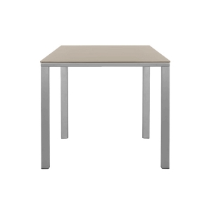 table carrée - Mystral céramique gris  