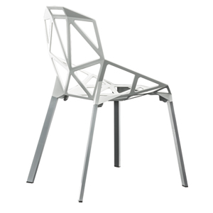 chaise - Chair One pieds anodisés Konstantin Grcic