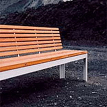 banc avec dossier - ExTempore Arnold Merckx