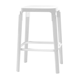 tabouret haut - Steelwood - H 68 cm R. & E. Bouroullec