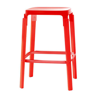 tabouret haut - Steelwood - H 68 cm R. & E. Bouroullec