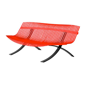 banc de jardin - pitement savane - Charivari Juliette Liberman