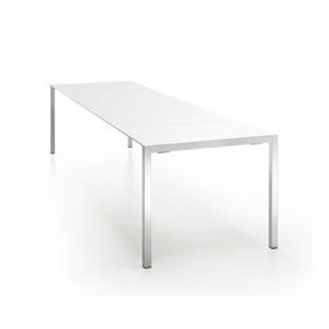 table à rallonge - Ext-Table - aluminium anodisé  B. Fattorini