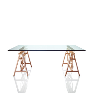 table - Teatro - plateau en verre  